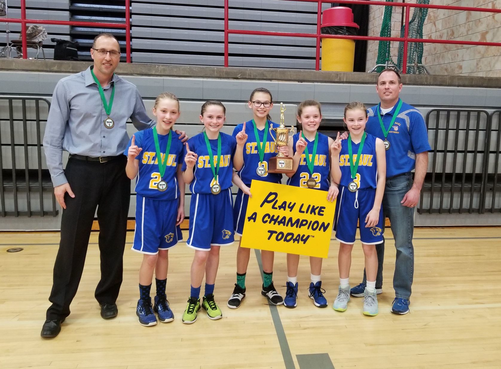St. Paul girls capture CYO 6th grade championship